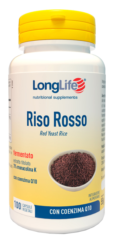 LONGLIFE RISO ROSSO 100 CAPSULE VEGETALI - Farmadott.it