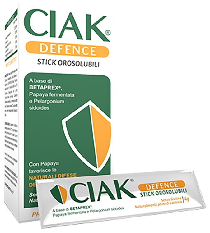 CIAK DEFENCE 15 STICK OROSOLUBILI - Farmadott.it