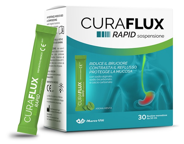 CURAFLUX RAPID SOSPENSIONE ORALE 30 BUSTINE - Farmadott.it