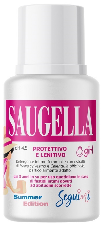 SAUGELLA GIRL PROTETTIVO E LENITIVO DETERGENTE INTIMO 100 ML - Farmadott.it