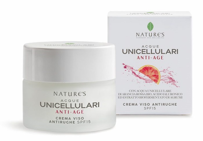 NATURE'S ACQUE UNICELLULARI CREMA VISO ANTIRUGHE SPF15 50 ML - Farmadott.it
