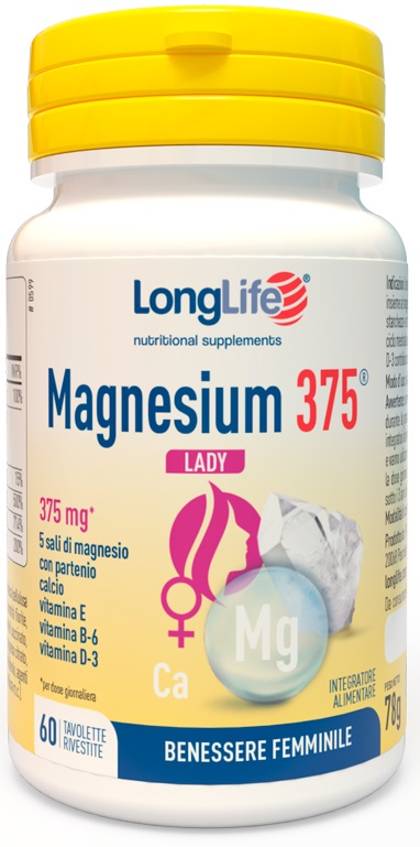 LONGLIFE MAGNESIUM 375 LADY 60 TAVOLETTE - Farmadott.it