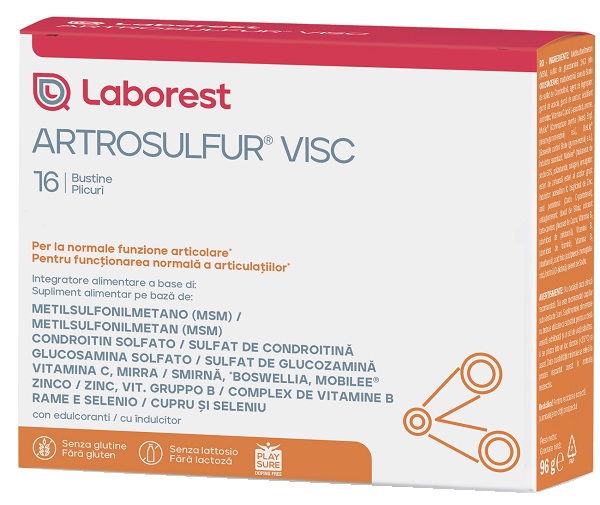 ARTROSULFUR VISC 16 BUSTINE DA 6 G - Farmadott.it