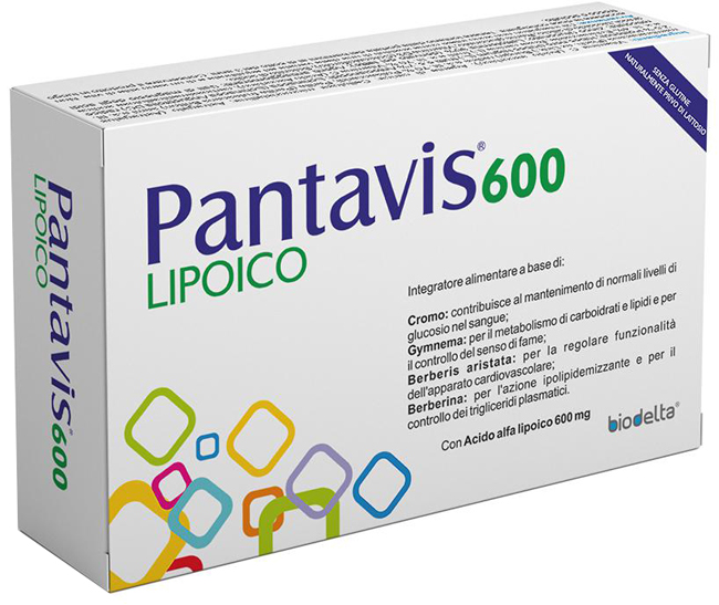 PANTAVIS 600 LIPOICO 30 COMPRESSE - Farmadott.it