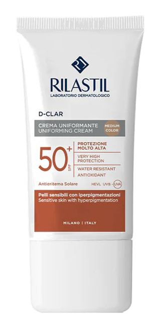 RILASTIL SUN SYSTEM D-CLAR MEDIUM SPF50+ 40 ML - Farmadott.it