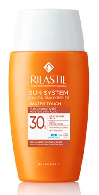 RILASTIL SUN SYSTEM WATER TOUCH FLUIDO SPF30 50 ML - Farmadott.it