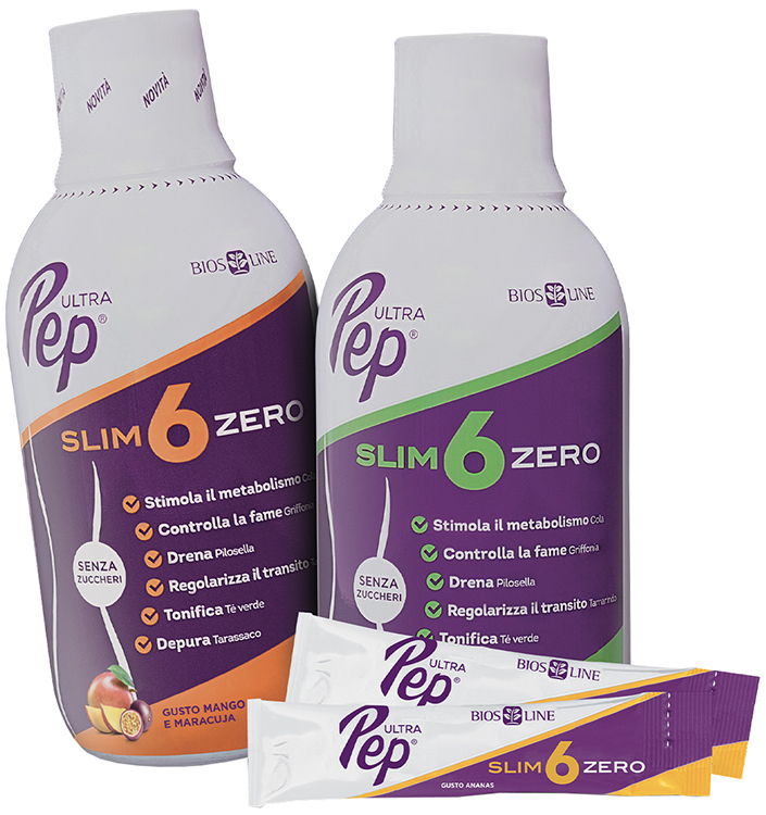 ULTRA PEP SLIM 6 ZERO ANANAS 500 ML BIOSLINE - Farmadott.it
