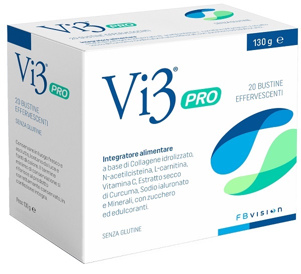 VI3 PRO 20 BUSTINE EFFERVESCENTI - Farmadott.it