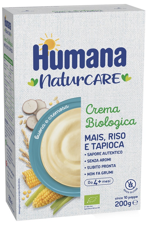 HUMANA CREMA MAIS RISO TAPIOCA BIO 200 G - Farmadott.it