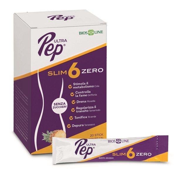 ULTRA PEP SLIM 6 ZERO ANANAS 20 STICK - Farmadott.it