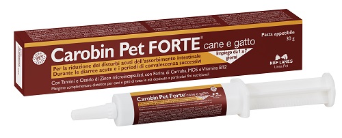 CAROBIN PET FORTE PASTA 30 G - Farmadott.it