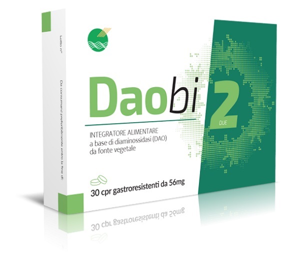 DAOBI 2 30 COMPRESSE GASTRORESISTENTI DA 56 MG SENZA GLUTINE - Farmadott.it