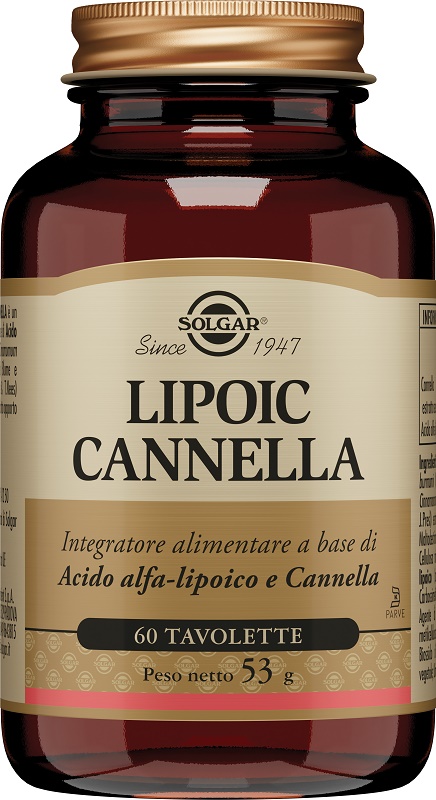 LIPOIC CANNELLA 60 TAVOLETTE - Farmadott.it