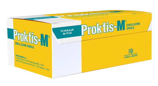 PROKTIS-M EMULSIONE ORALE 10 STICK DA 10 ML - Farmadott.it