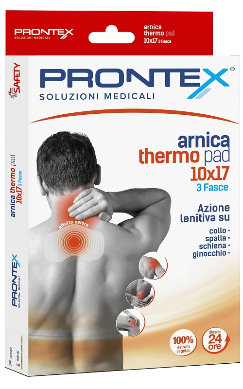 FASCIA PRONTEX ARNICA THERMO PAD 10 x 17 3 PEZZI - Farmadott.it