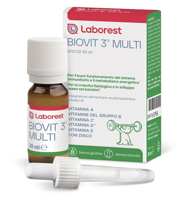 BIOVIT 3 MULTI GOCCE 30 ML - Farmadott.it