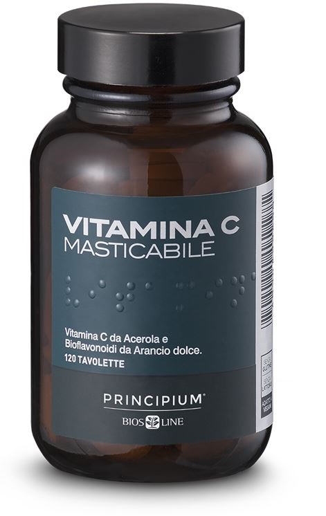 PRINCIPIUM VITAMINA C MASTICABILE 120 TAVOLETTE - Farmadott.it