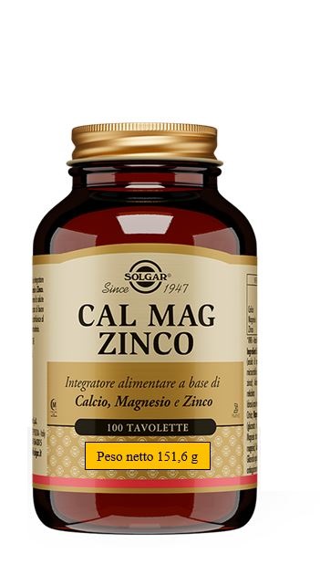 CAL MAG ZINCO 100 TAVOLETTE - Farmadott.it
