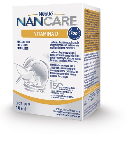 NANCARE VITAMINA D GOCCE 10 ML - Farmadott.it