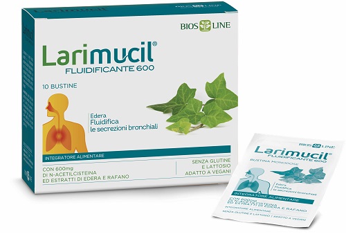 LARIMUCIL FLUIDIFICANTE 600 10 BUSTINE - Farmadott.it