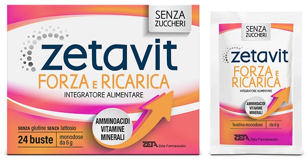 ZETAVIT FORZA E RICARICA 24 BUSTINE 6 G - Farmadott.it
