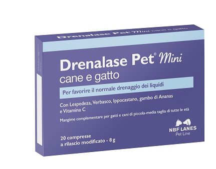 DRENALASE PET MINI CANE GATTO 20 COMPRESSE - Farmadott.it