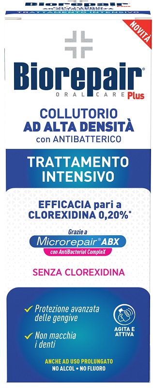 BIOREPAIR PLUS COLLUTORIO ALTA DENSITA' ANTIBATTERICO ABX 250 ML - Farmadott.it