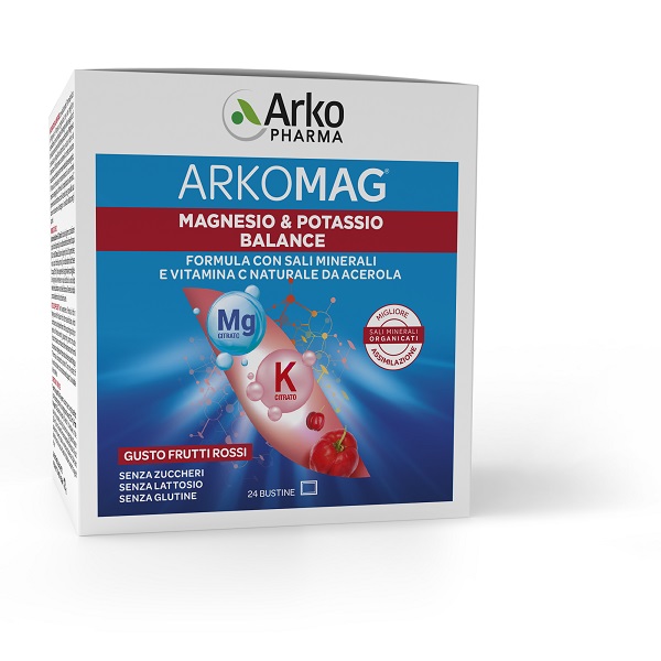 ARKOMAG MAGNESIO & POTASSIO BALANCE 24 BUSTINE - Farmadott.it