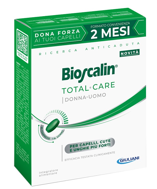 BIOSCALIN TOTAL CARE 60 COMPRESSE - Farmadott.it