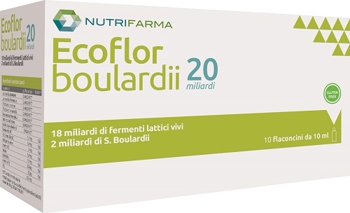 ECOFLOR BOULARDII 20 MILIARDI 10 FLACONCINI DA 10 ML - Farmadott.it