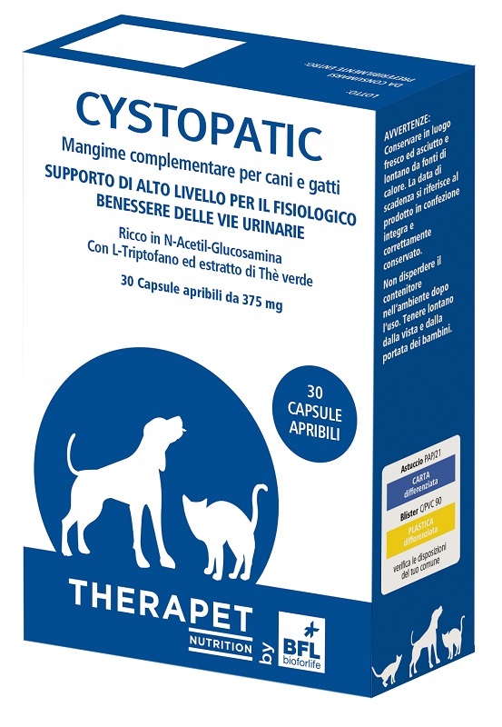 CYSTOPATIC THERAPET 30 CAPSULE - Farmadott.it
