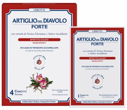 ARTIGLIO FORTE CEROTTI 4 PEZZI - Farmadott.it
