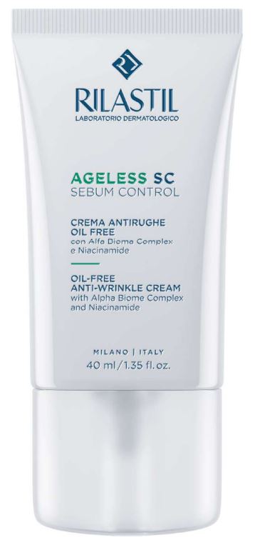 RILASTIL AGELESS SC SEBUM CONTROL CREMA ANTIRUGHE OIL FREE 40 ML - Farmadott.it