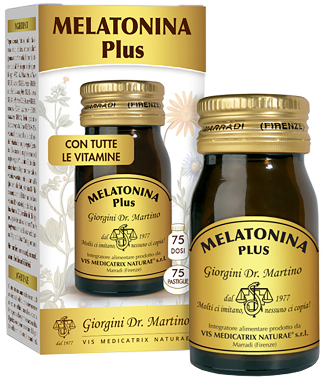 MELATONINA PLUS 75 PASTIGLIE NUOVA FORMULAZIONE - Farmadott.it