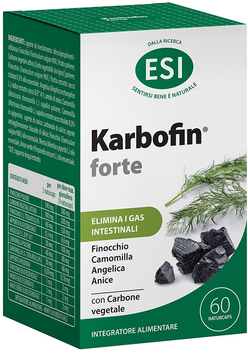 ESI KARBOFIN FORTE 60 NATURCAPS - Farmadott.it