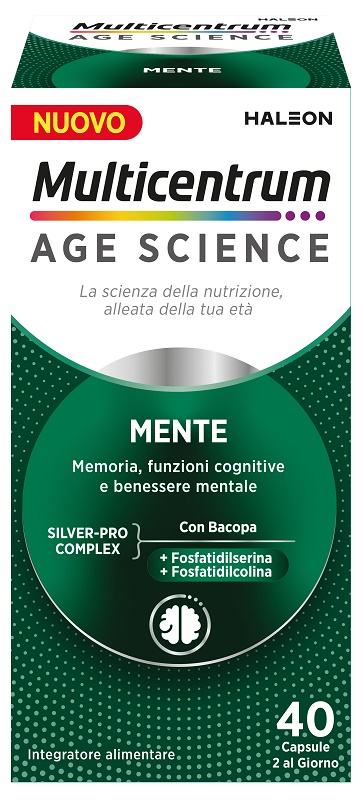 MULTICENTRUM AGE SCIENCE MENTE 40 CAPSULE - Farmadott.it