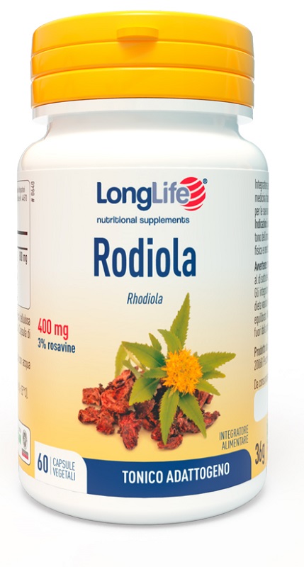 LONGLIFE RODIOLA 3% ROSAVINE 400 MG 60 TAVOLETTE - Farmadott.it