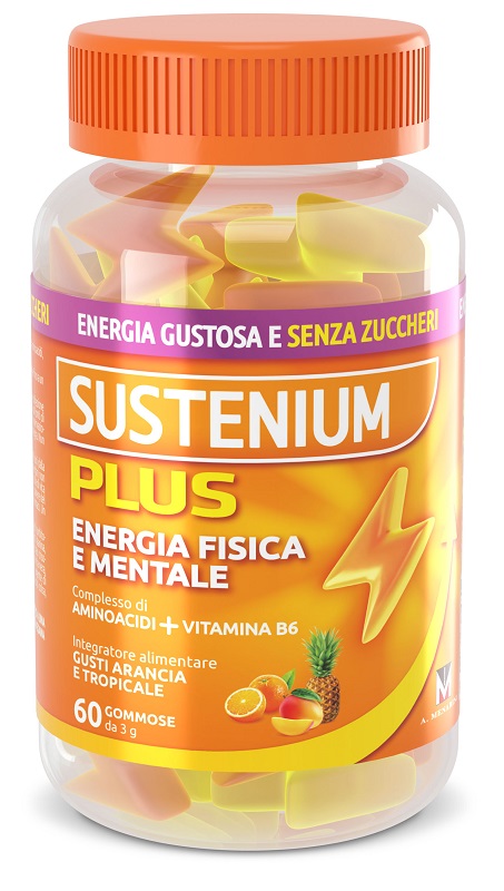 SUSTENIUM PLUS 60 CARAMELLE GOMMOSE 3 G - Farmadott.it