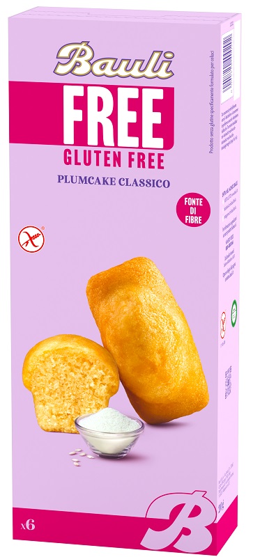 BAULI FREE PLUMCAKE CLASSICO 6 PEZZI DA 35 G - Farmadott.it