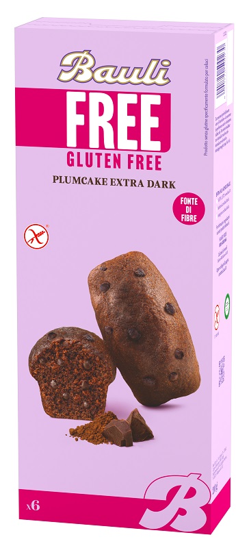 BAULI FREE PLUMCAKE EXTRA DARK 6 PEZZI DA 35 G - Farmadott.it