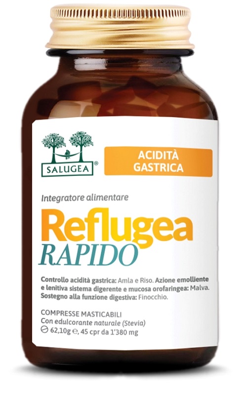REFLUGEA RAPIDO SALUGEA 45 COMPRESSE MASTICABILI DA 1380 MG - Farmadott.it