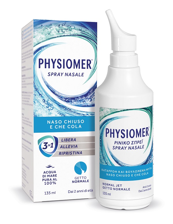 SPRAY NASALE PHYSIOMER GETTO NORMALE 135 ML - Farmadott.it