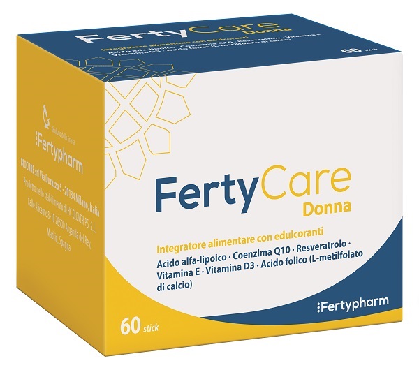 FERTYCARE 60 STICK DA 2 G CON EDULCORANTI SENZA GLUTINE SENZA LATTOSIO SENZA ZUCCHERO - Farmadott.it