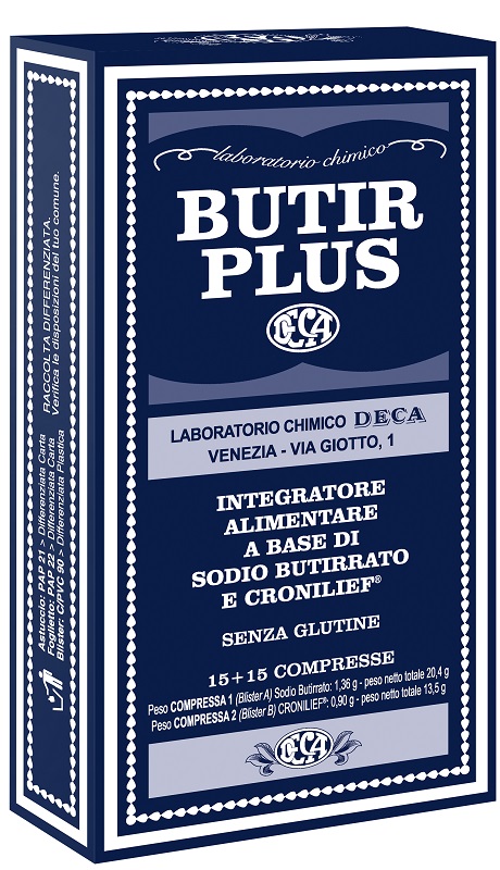 BUTIR PLUS 15 + 15 COMPRESSE SENZA GLUTINE - Farmadott.it