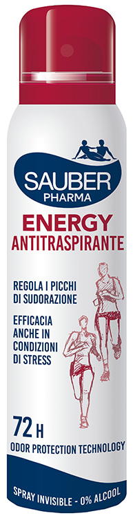 SAUBER DEO 72H ENERGY ANTITRASPIRANTE SPRAY 150 ML - Farmadott.it