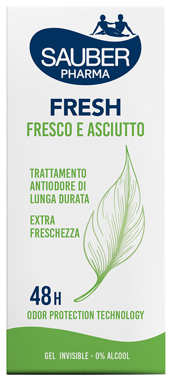 SAUBER DEO 48H FRESH FRESCO E ASCIUTTO GEL 30 ML - Farmadott.it