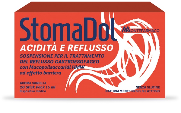 STOMADOL ACIDITA' REFLUSSO 20 STICK PACK DA 15 ML - Farmadott.it