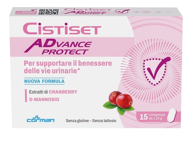 CISTISET ADVANCE PROTECT 15 COMPRESSE 1,24 G SENZA GLUTINE SENZA LATTOSIO - Farmadott.it