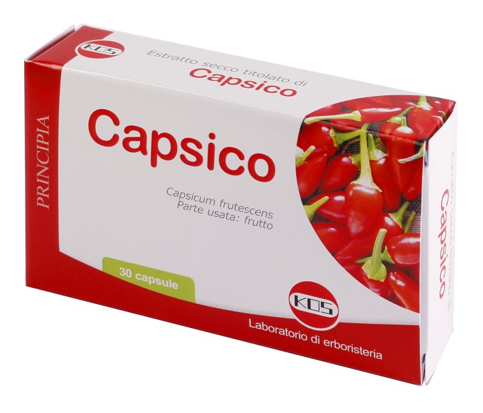 CAPSICO ESTRATTO SECCO 30 CAPSULE - Farmadott.it