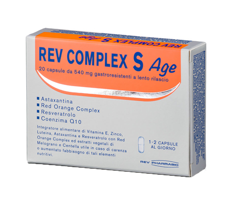 REV COMPLEX S AGE 20 CAPSULE - Farmadott.it
